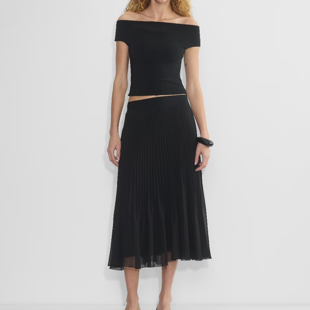 Aritzia Twirl Pleated Skirt